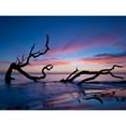 thumbnail image 3 of Burchett, P.H. 24x19 Black Modern Framed Museum Art Print Titled - Driftwood Beach, 3 of 5