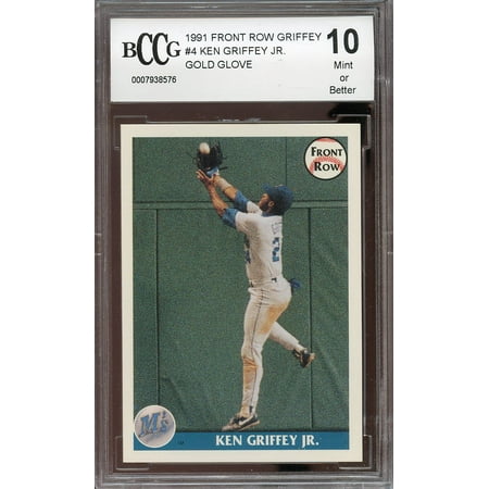 1991 front row griffey #4 KEN GRIFFEY JR all star mariners BGS BCCG
