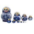 thumbnail image 2 of 10x Matryoshka, Juguete Apilable Clásico Hecho , Rusas para Decoración de , Juguete para , yotijar muñecas de anidación, 2 of 8