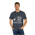 thumbnail image 4 of Hilarious How It Started How It Going Farming Ranch Lover Humorous Farmer Livestock Animals Pun Sayings Fan Unisex Garment-Dyed T-shirt, 4 of 4