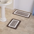thumbnail image 2 of Border Non-Slip Bath Rugs, 2 Pcs, 2 of 5