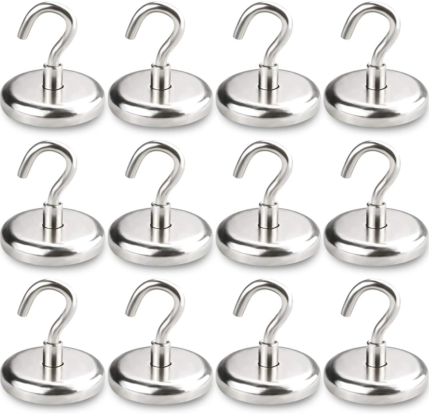DIYMAG 100LBS Heavy Duty Hooks, Strong Neodymium Hook