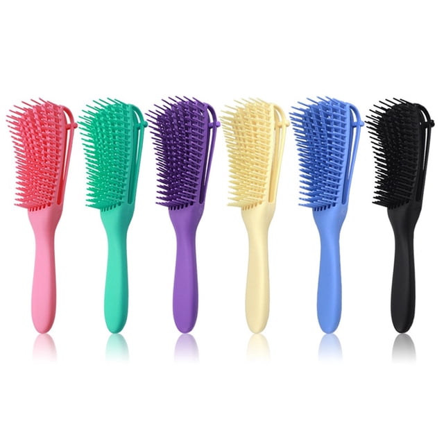 Cepillo de pulpo multifuncional, peine para el cabello, rizos, fácil desenredar, entrega lista SQ7725 Deng Xun unisex