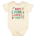 thumbnail image 3 of Inktastic My Mimi Loves Me Girls Girls Baby Bodysuit, 3 of 5