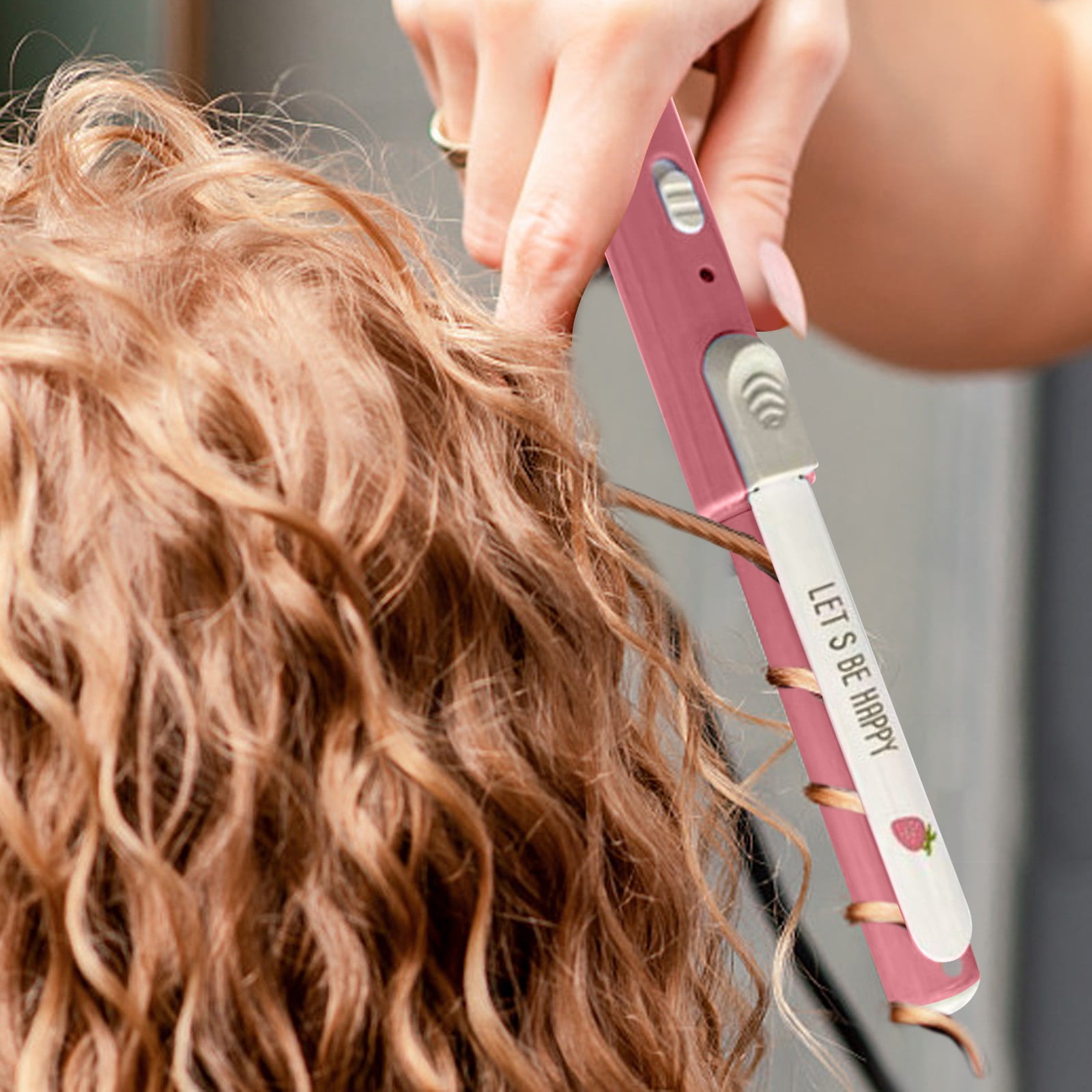 Curling Perm Curl And Wrist Curls Crimped Hair Curling Automatic Curler Tight Curling Wand Curling Barrel Wand Ear Guards for Heat Styling Beach Rotating Curler Hot Crunchy Curl Mini Curlers