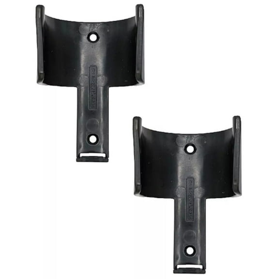 Stealthmounts Abs Plastic Aerosol Can Holder, Black, 2 Pieces