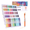 90 Colors, variant on languo Acrylic Gel Pens, 144 Colors Retractable Colored Pens Set, 0.7mm Tip, Click-to-Use Design, High Opacity, Smooth Ink Flow, Great for Black Paper, Coloring, Drawing, Journaling and DIY Crafts