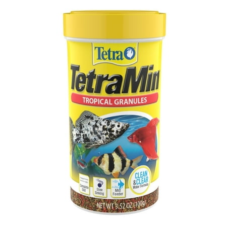 Tetra TetraMin Tropical Granules 3.52 oz, Nutritional Fish