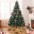 thumbnail image 7 of Sikiie Vintag Ancient Sailboats 30-48 inches {designName} Print Christmas Tree Skirt Snowman Xmas Tree Skirt with Edge Christmas Decorations for Holiday Party36", 7 of 7