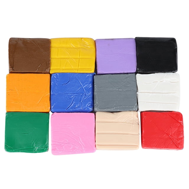 Clay Set, Environmental Friendly And High Toughness For DIY Toy, Learning And Creativity, 12 Colors