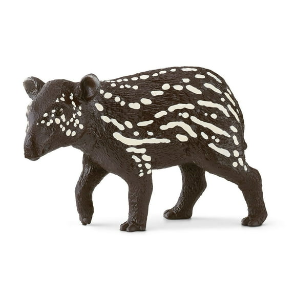 Schleich Wild Life - Baby Tapir Figurine - Durable and Educational Animal Figures - Kids Ages 3 