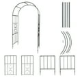 thumbnail image 5 of Arc Roof Wrought Iron Arch Plant Climbing Frame, 5 of 8