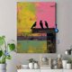 thumbnail image 4 of Qisvanset 12x16 Inch Vibrant Cat Portrait Canvas Print Wall Art, 4 of 5