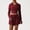 Red, variant on PISONIC Workout Sets for Women 2 Piece Long Sleeve Zip Up Jacket, High Waisted Yoga Shorts Gym Workout Sets