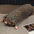 thumbnail image 2 of Joli Grand Oreiller en Peluche Cochon Fleur Jouet Poupée Dort avec Grande Poupée Cochon Fleur Poupée de Sommeil Coussin Oreiller (Sans Insert d'Oreiller), 2 of 2