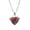 Red, variant on Stylish Brass Heart Resin Locket Necklace with Concealed Storage Space Statement Jewelry for Fashion Enthusiasts