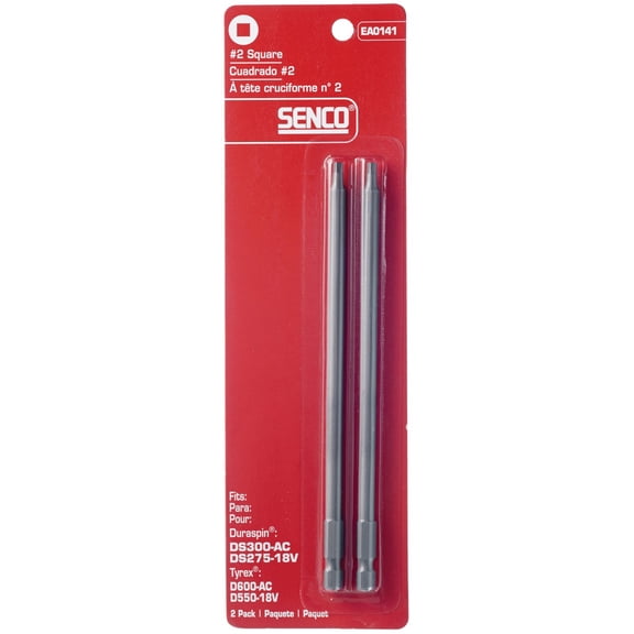 Senco EA0141 #2 Square Bits - Duraspin Technology Integrated Auto-Feed Screw System by Senco
