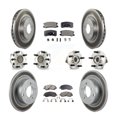 thumbnail image 1 of Transit Auto Front Rear Hub Bearing Assembly Coated Disc Brake Rotor and Semi-Metallic Pad Kit (10Pc) for Car Dodge Avenger Chrysler Sebring with 302mm Diameter - Left Right Side KBB-127648, 1 of 11