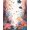 Multicolor Blue Pink Orange, Pattern 17, variant on ODIKA 8'x10' Washable Area Rug Non-Slip Chair-Friendly Mat Teal Turquoise Ocean with Octopus Design Underwater Scene Fish and Turtles for Dining Room, Large Office, Lounge