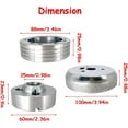 thumbnail image 2 of 5 & 6 Hole Steering Wheel Hub Adapter Replacement for GMC Truck Pickup, 2 of 5