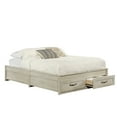 thumbnail image 4 of Better Homes & Gardens Modern Farmhouse Queen Platform Bed, Rustic White Finish, 4 of 10