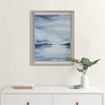 thumbnail image 2 of Olliix Sparkling Sea Abstract Landscape Polystyrene & Glass Wall Art in Blue, 2 of 9