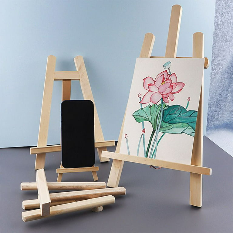 1pc Artist Drawing Easel Tool Students Sketch DIY Crafts Postcard Holder  Drawing Tripod Painting Stand Display Easel 14X20CM 