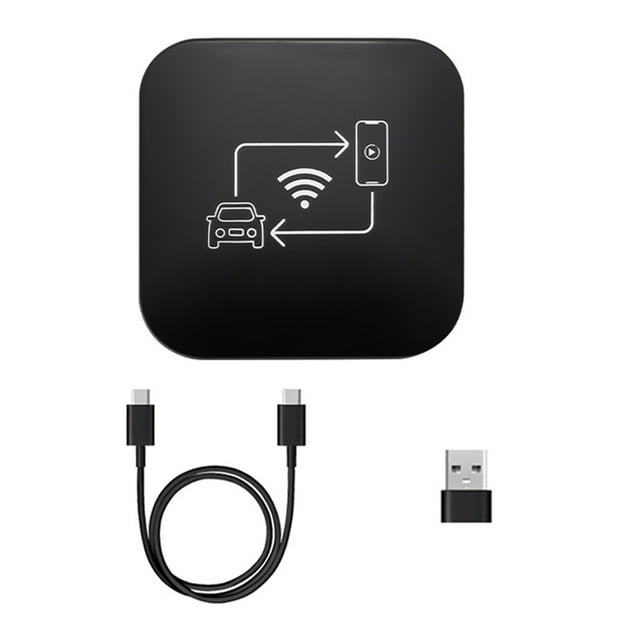 Becaristey & Android Auto Wired Converts To Wireless Adapter For Most Car Convenient