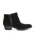 thumbnail image 2 of Lucky Brand Women's Bessie Cuban Heel Side Zip Ankle Boot (Black, 9), 2 of 5