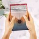 thumbnail image 3 of Kalimba portátil, juguetes reductores de presión, bolsillo Kalimba, regalo para niños y adultos principiantes FLhrweasw Nuevo, 3 of 9
