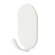 thumbnail image 3 of 10 Piezas de Perchas Multifuncionales Macarena Perchero montado en la pared blanco, 3 of 3