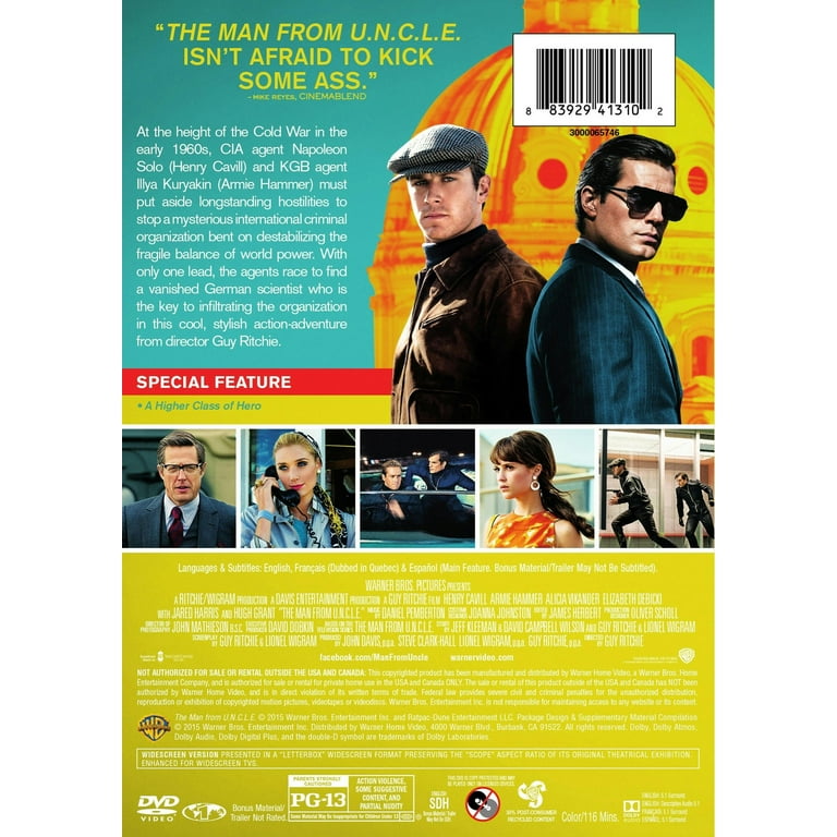 The Man from U.N.C.L.E. [DVD] - Walmart.com