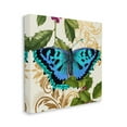 thumbnail image 3 of Stupell Industries Dazzling Butterfly Wings Golden Floral Design Winter Holly,30 x 30, Design by Daphne Polselli, 3 of 5