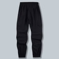 thumbnail image 2 of toraway Summer Cargo Pants Men Work Men's Solid Color Athletic Casual Pocket Drawstring Pants Work Pants L, 2 of 4