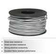 thumbnail image 3 of Silicone Wire 24AWG 24 Gauge Flexible Tinned Copper Standard High-Temperature Hookup Wire Grey 30m/98ft, 3 of 6