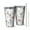 White Christmas Snowman, variant on 16oz Tumblers White Christmas Santa and Character Pattern Stainless Steel Vacuum Insulated Double Wall Travel Tumbler Cups Mug with Lid and Straw,Cleaning Brush for Coffee,Tea