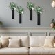 thumbnail image 5 of Maceta Decorativa De Madera Para Colgar En La Pared Con Hojas Y Flores Artificiales Para Salón Y Hogar, 5 of 6