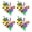 Style 3, variant on Giaone 4lots Cartoon Windmills Weatherproofed Cartoon Toy Home Garden Decoration Wind Spinner Whirli