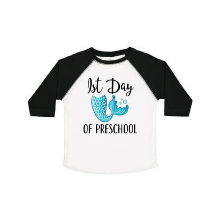 

Inktastic 1st Day of Preschool Mermaid Gift Toddler Toddler Girl T-Shirt