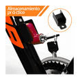 thumbnail image 5 of 2 pzs Candado Discos Impermeable Seguro Antirrobo Disco Freno Malubero Rojo y Negro, 5 of 5
