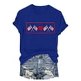 thumbnail image 4 of Duqingm America Shirt 250 Anniversary Usa Shirt Women Usa 250Th Anniversary Shirt Patriotic American Flag Tops 1776-2026 Tshirt Blue,2XL, 4 of 5