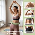 thumbnail image 3 of Hula hoop con peso HCOIW de 24 nudos desmontables y ajustables, 3 of 7