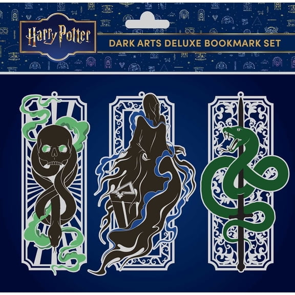 Harry Potter Harry Potter: Dark Arts Deluxe Bookmark Set (Set of 3), (Hardcover)