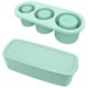 thumbnail image 3 of Molde para Cubitos Hielo Con Tapa Mini Bandeja Tazas 30 A 40 Onzas () Verde, 3 of 5
