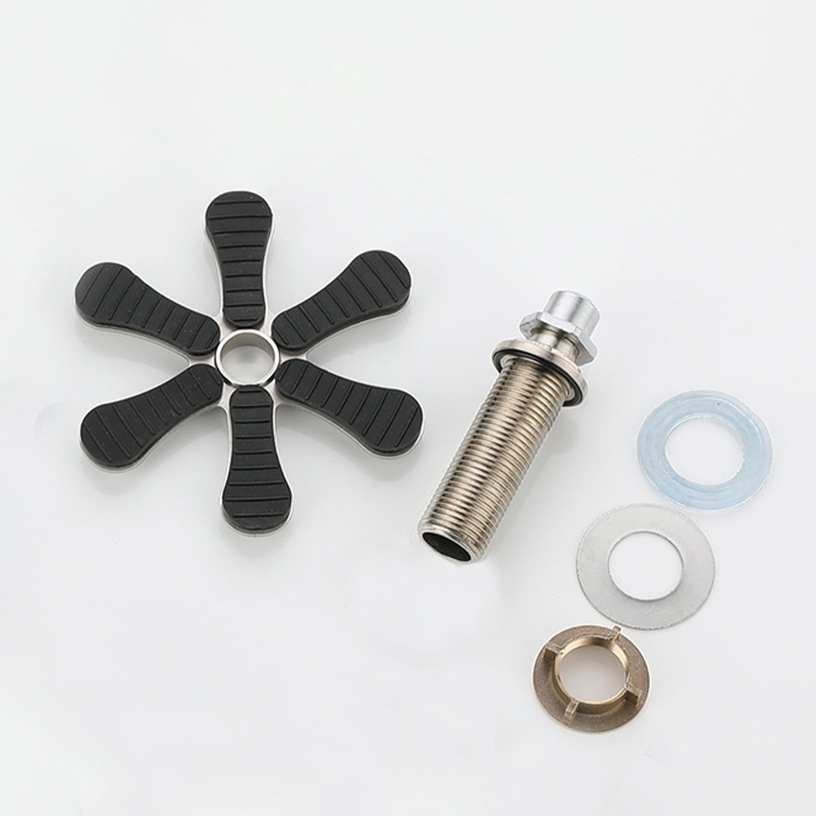 Metal Cup Washer for Sink, Stainless Steel Cup Cleaner Kitchen Cup Scrubber for Mugs, Glasses, and Narrow Bottles (CW+Hose+Link)