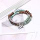 thumbnail image 1 of Accesorios envueltos doble estilo étnico pulsera de cerámica pulsera de cuentas mujer alto sentido, 1 of 6