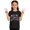1-Black1801, variant on WOYY Short Sleeve T Shirt for Girls Kids Casual Knit Round Neck Graphic Tee, Sizes 1-13