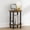 Brown, variant on Furinno Turn-N-Tube 2-Tier Round Wooden End Table, Side Table, Amber Pine/Black