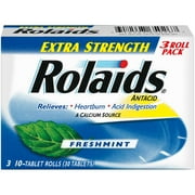 Warner Lambert Rolaids Antacid/Calcium Supplement, 3 ea
