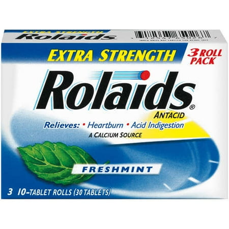 Warner Lambert Rolaids Antacid/Calcium Supplement, 3 ea